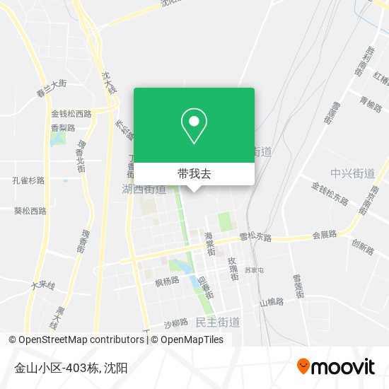 金山小区-403栋地图