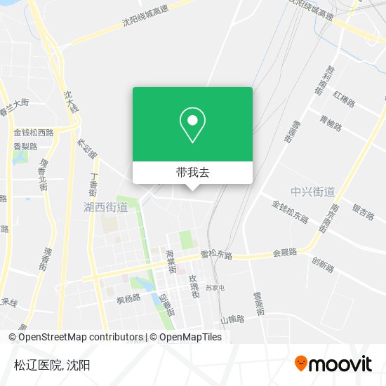 松辽医院地图