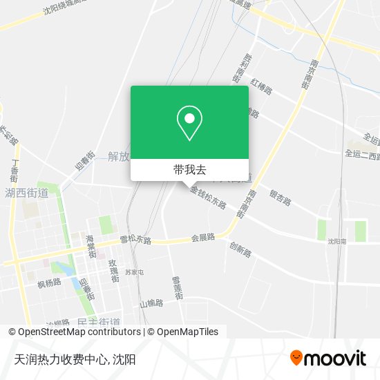 天润热力收费中心地图