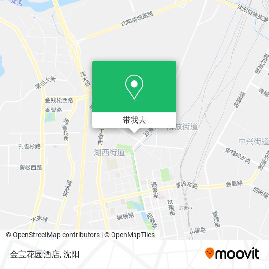 金宝花园酒店地图