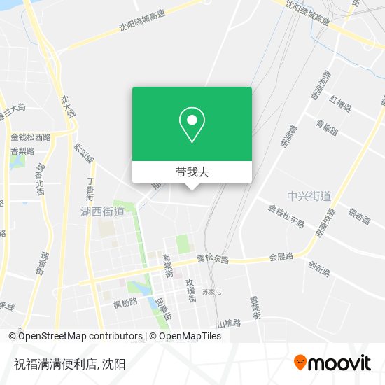祝福满满便利店地图