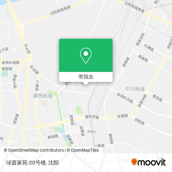 绿茵家苑-20号楼地图