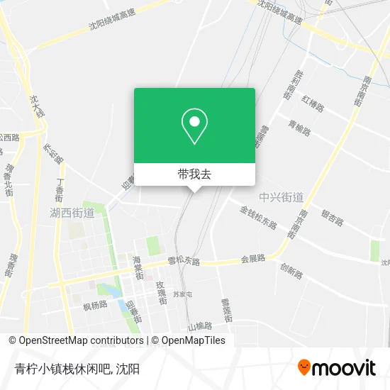 青柠小镇栈休闲吧地图