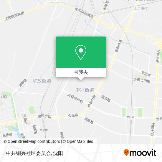 中共铜兴社区委员会地图