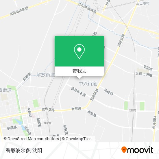 香醇波尔多地图