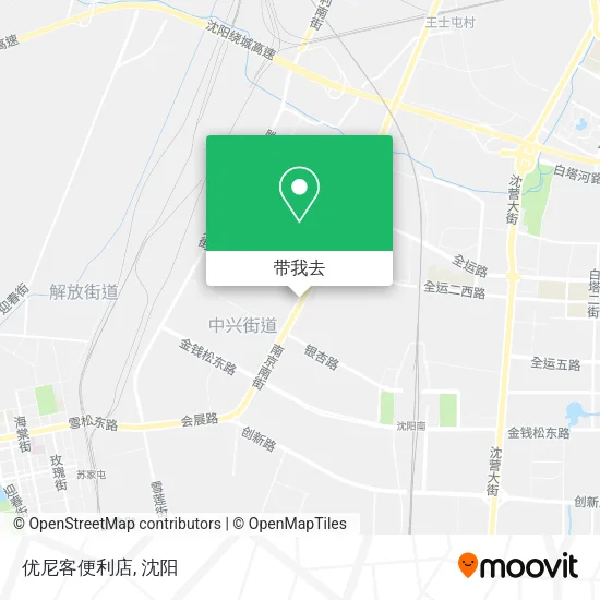 优尼客便利店地图