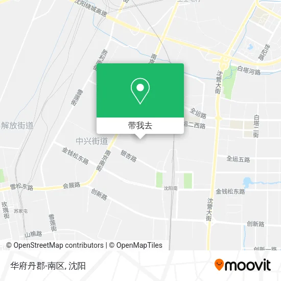 华府丹郡-南区地图
