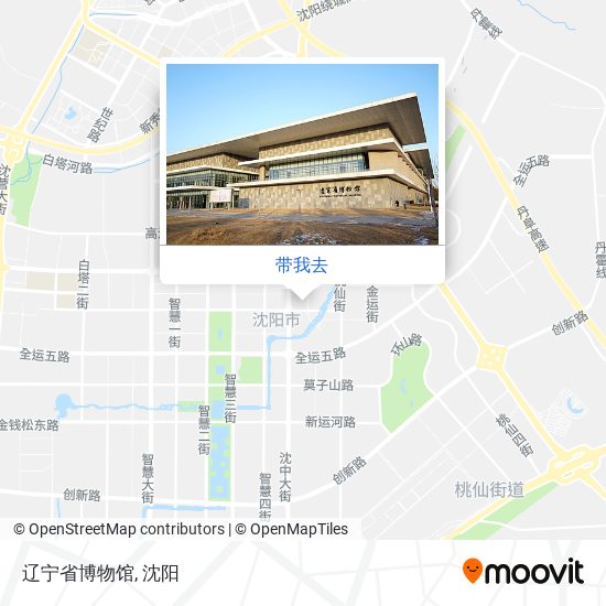 辽宁省博物馆地图