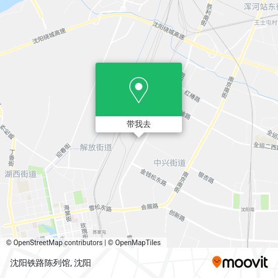 沈阳铁路陈列馆地图