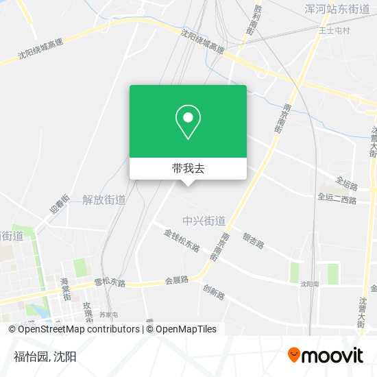 福怡园地图