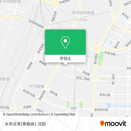 永和豆浆(青榆路)地图