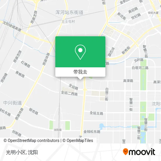 光明小区地图