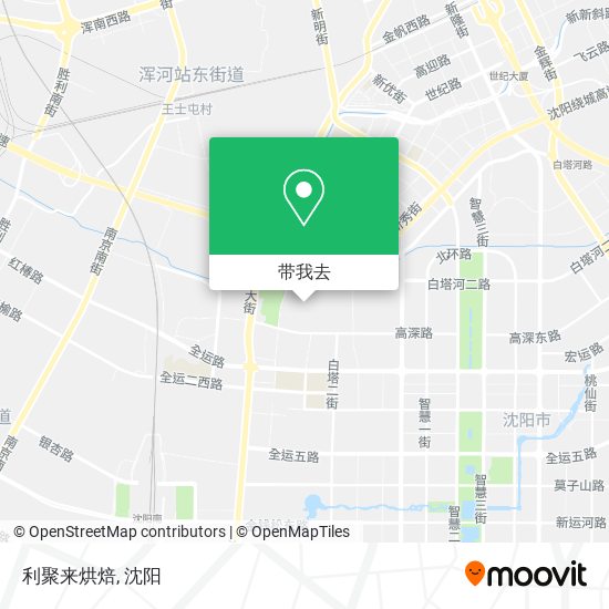 利聚来烘焙地图