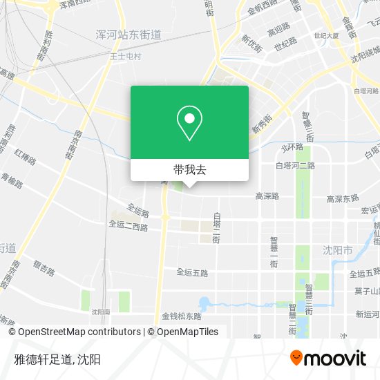 雅德轩足道地图