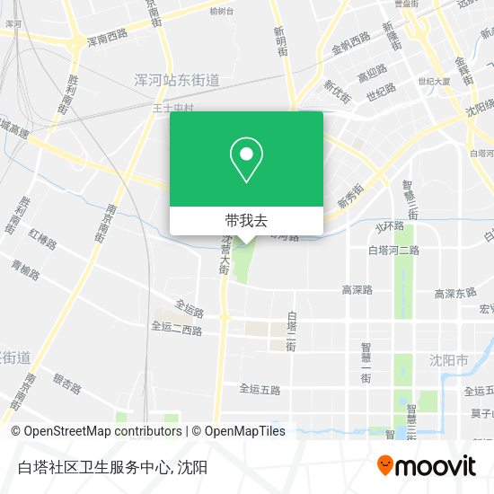 白塔社区卫生服务中心地图