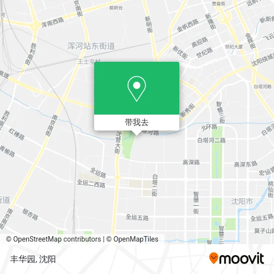 丰华园地图