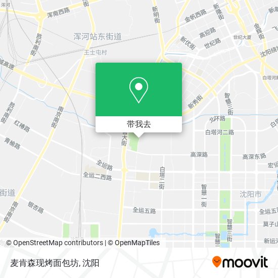 麦肯森现烤面包坊地图