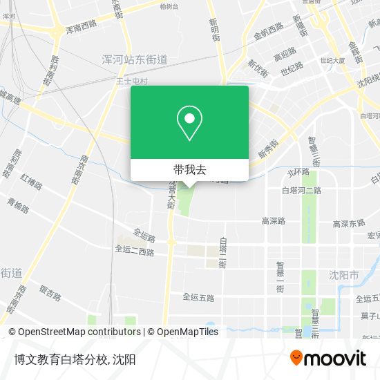 博文教育白塔分校地图