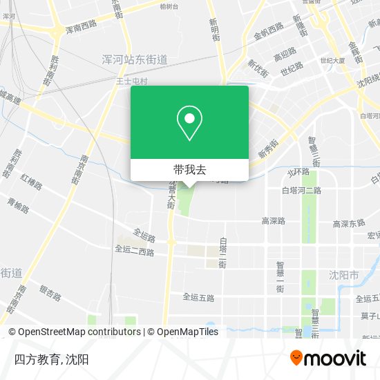 四方教育地图