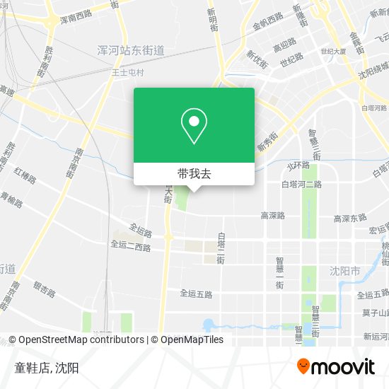 童鞋店地图