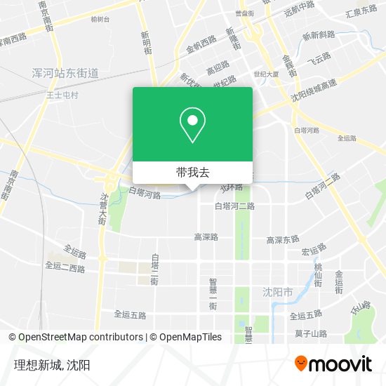 理想新城地图