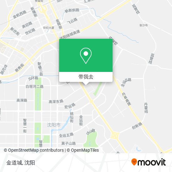 金道城地图
