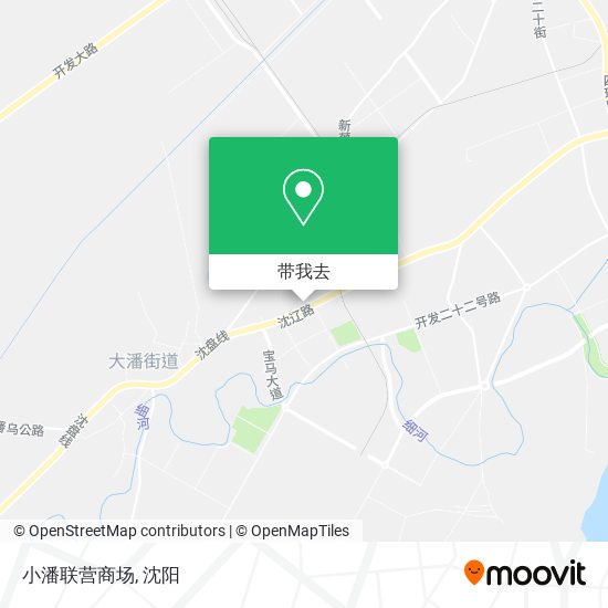 小潘联营商场地图