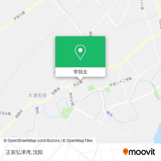正宸弘泽湾地图