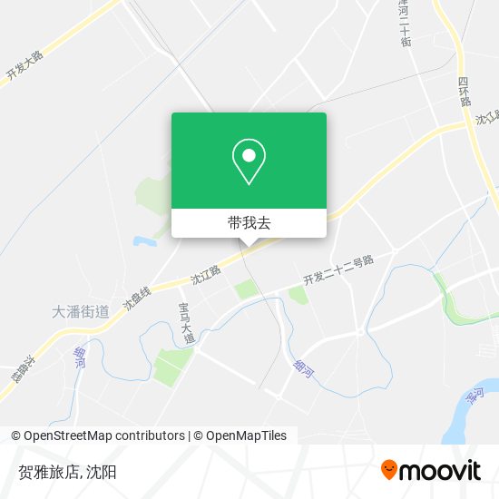 贺雅旅店地图