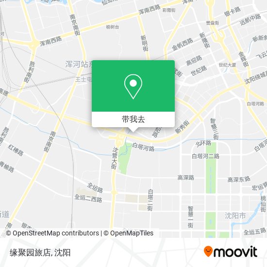 缘聚园旅店地图