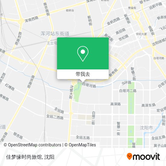 佳梦缘时尚旅馆地图