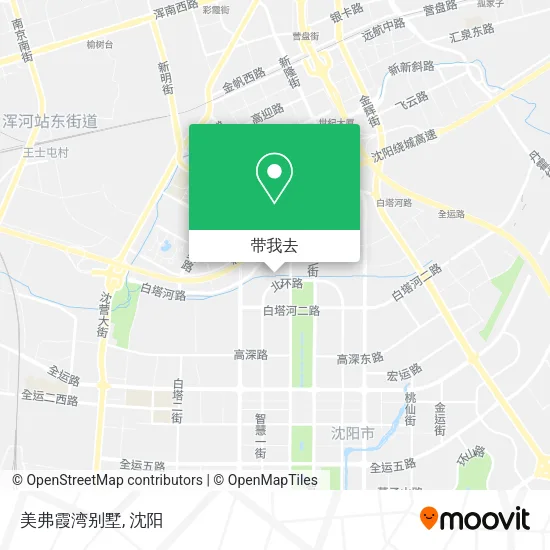 美弗霞湾别墅地图