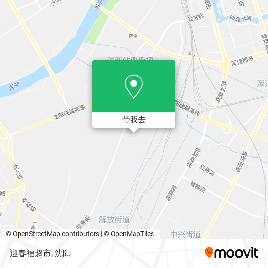 迎春福超市地图