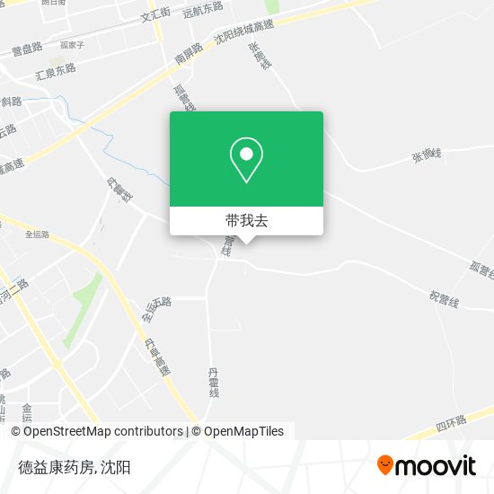 德益康药房地图