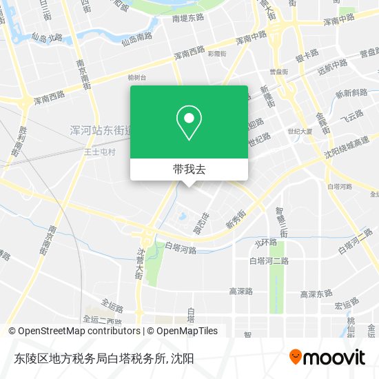 东陵区地方税务局白塔税务所地图