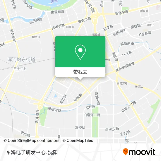 东海电子研发中心地图