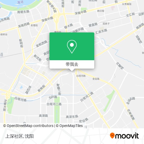 上深社区地图