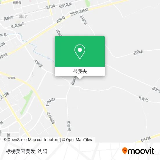 标榜美容美发地图