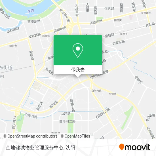 金地锦城物业管理服务中心地图
