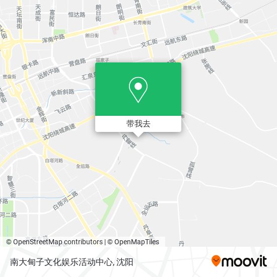 南大甸子文化娱乐活动中心地图