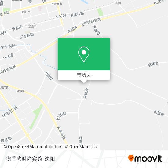 御香湾时尚宾馆地图