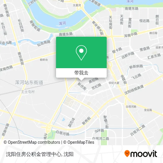 沈阳住房公积金管理中心地图