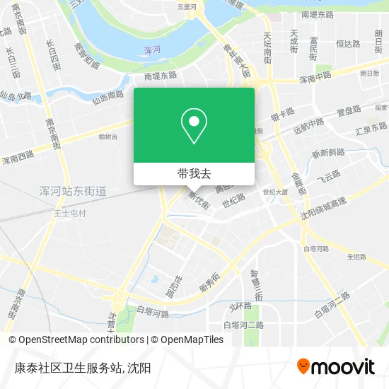 康泰社区卫生服务站地图