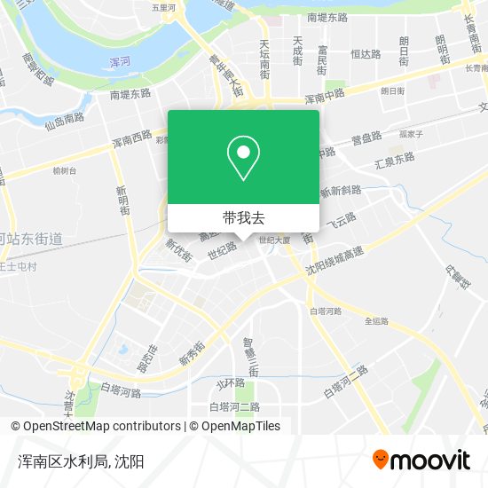 浑南区水利局地图