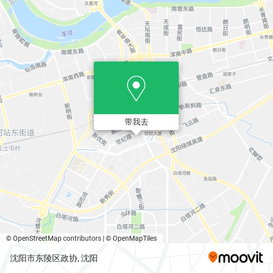 沈阳市东陵区政协地图