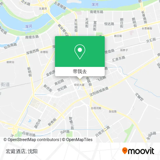 宏庭酒店地图