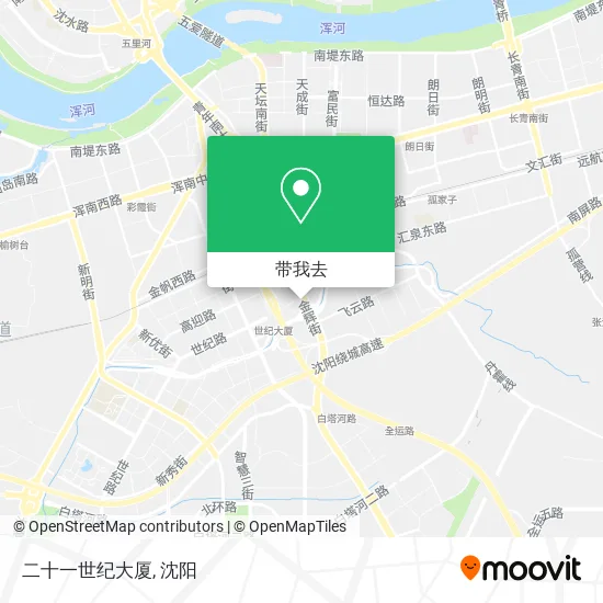 二十一世纪大厦地图