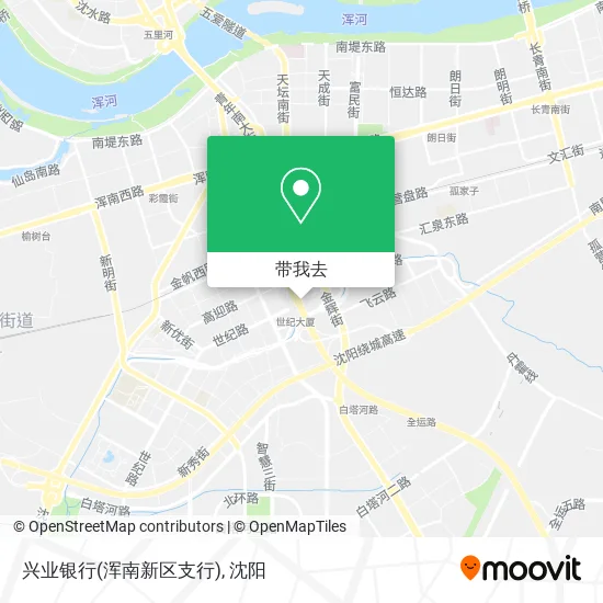 兴业银行(浑南新区支行)地图