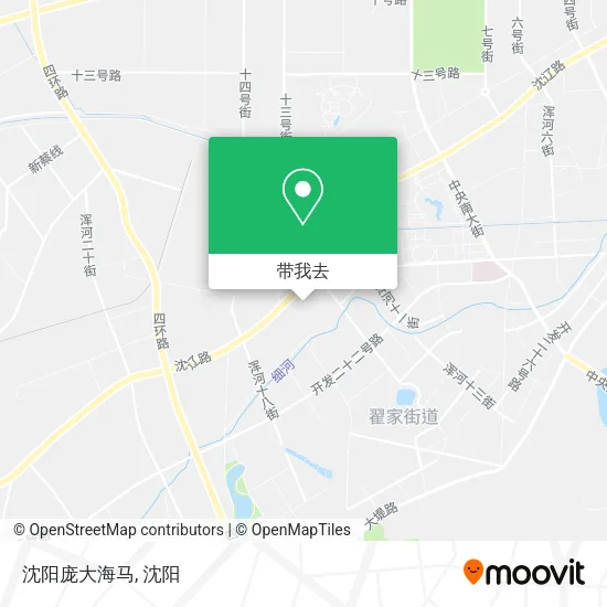 沈阳庞大海马地图