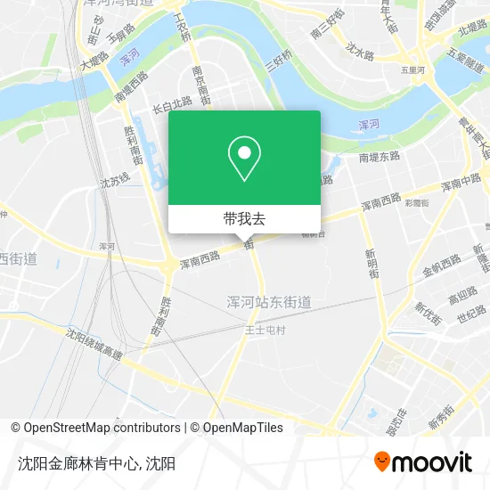 沈阳金廊林肯中心地图